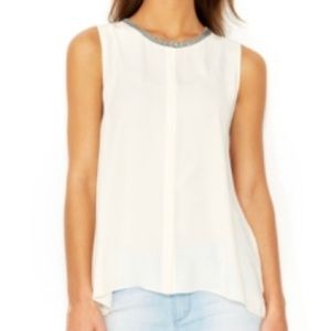RACHEL Rachel Roy, Embellished, Sleeveless Top - S
